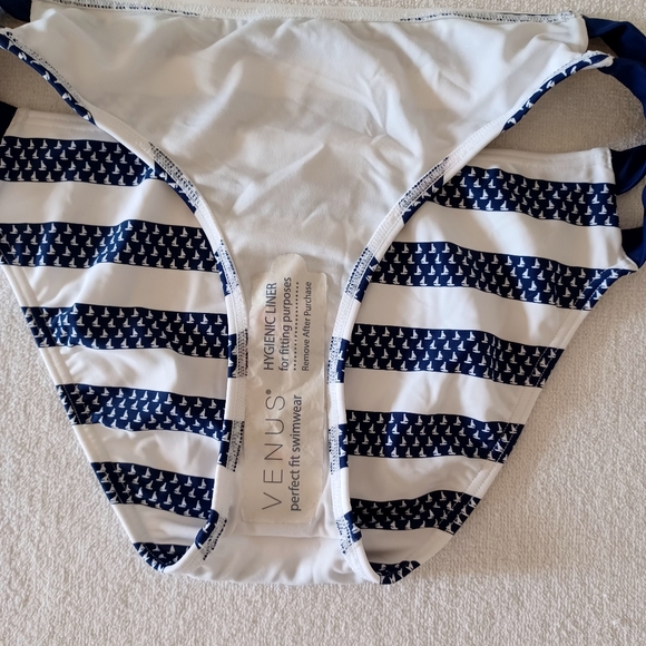 VENUS Strappy Side Bikini Bottom, size 12 - Picture 9 of 10
